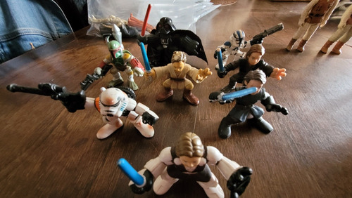 Lote De Figuras Galactic Heroes Star Wars