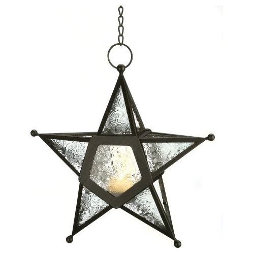 Gifts & Decor 57070454 - Farol De Vela Con Forma De Estrella