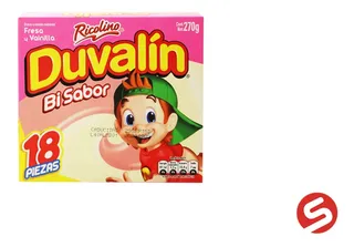 Duvalin Fresa/vainilla 18pzs