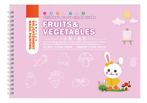 Libro De Dibujo F Para Niños, Libro Ilustrado De Iluminación