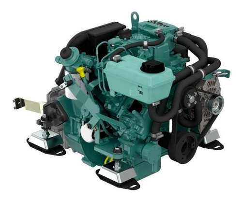 Motor Diesel Veleiro Volvo Penta D1 20hp Com Reversor