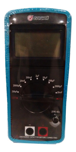 Capacimetro Medidor Digital Everwell