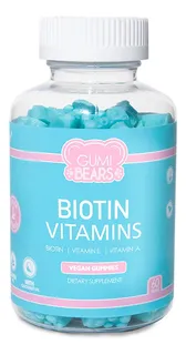 Gumi Bears Biotin 1 Mes - Vitaminas Para El Pelo 