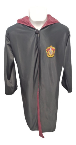 Capa Gryffindor + Varita Dumbledore Sauco Disfraz Harry Pot