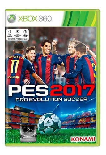 Jogo Pro Evolution Soccer 2017 (pes 17) - Xbox 360 (Recondicionado)