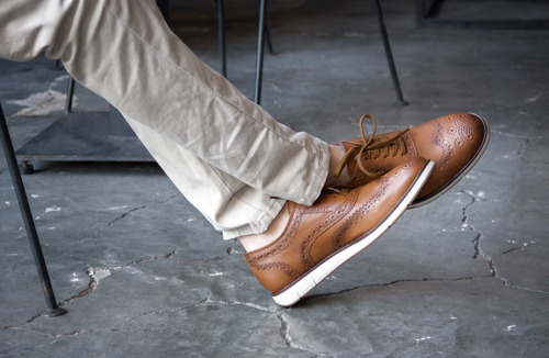 Imagen 4 de 8 de Zapato Para Caballero Casual Vestir Estilo Oxford Dasalo