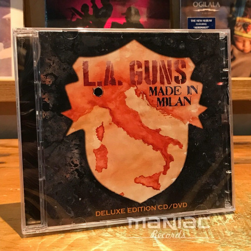 L.a. Guns Made In Milan Cd + Dvd