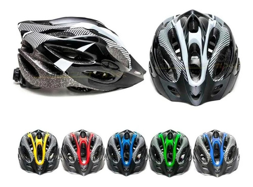 Capacete Ciclista Bike Ciclismo Adulto Tamanho Regulável 