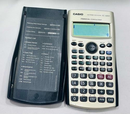 Calculadora  Casio  Fc 100v Financiera