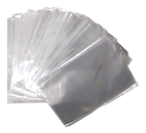 Saco Plástico Transparente 10x15 0,06  1100un 1 Kg Pp