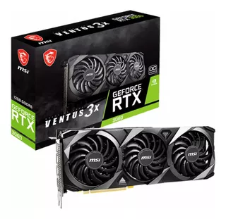 Placa De Vídeo Msi Geforce Rtx 3060 Ventus 3x 12gb Oc Lhr