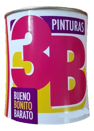 Pintura Esmalte Sintético Negro Brillante 3.6lts - La