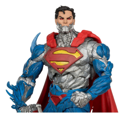 Cyborg Superman Figura New 52 Dc Multiverse Mcfarlane Toys