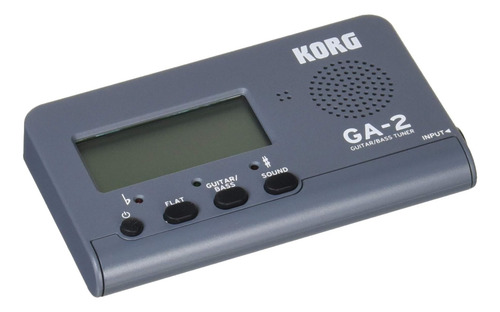 Afinador Cromático Korg Ga-2 Plateado, Precisión Musical