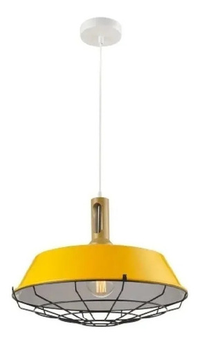 Pendente Luminaria Tennessee Amarelo 46cm Avant