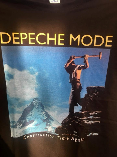 Depeche Mode - Construction Time Again - Rock - Polera- Cyco