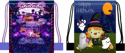 145 Morralitos Halloween Dulcero Personalizado Nod0075