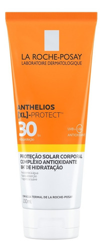 Protetor Solar XL-Protect FPS 30 Suave La Roche-Posay Anthelios Bisnaga 200ml