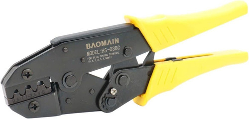 Baomain Ratchet Alicates Crimper Hs-03bc Terminales Desnudos