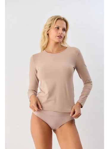 Camiseta Manga Larga Lycra Amanda Sweet Lady - Art. 224-77