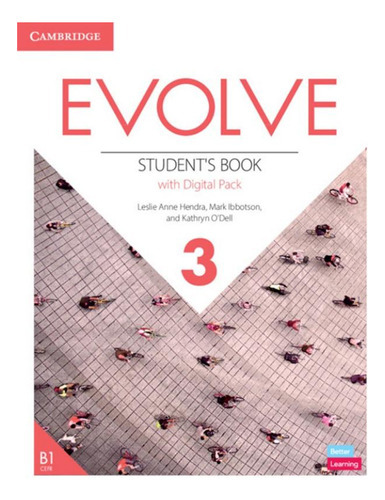 Evolve 3 - Student´s Book With Digital Pack - 1st Ed, De Cambridge. Editora Cambridge University, Capa Brochura Em Inglês Americano