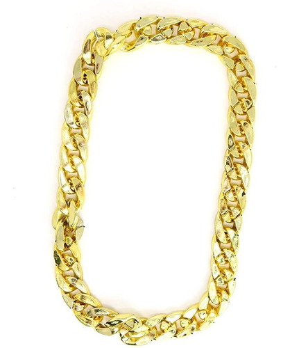 Skeleteen Rapper - Collar De Cadena De Oro Falso, Estilo Hip