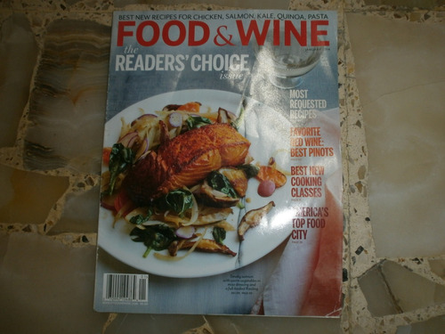 Revista Food & Wine January 2014 Reader´s Choice Issue Usa