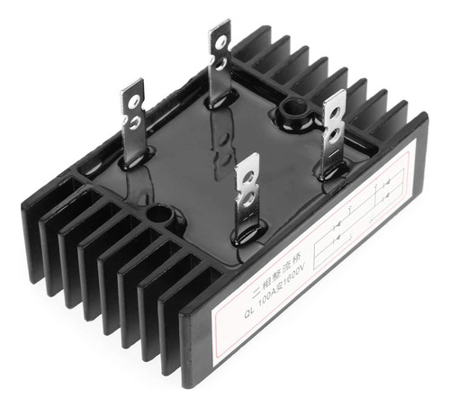 Puente Rectificador De Diodo 2 Fases 100 A Amp 1600 V