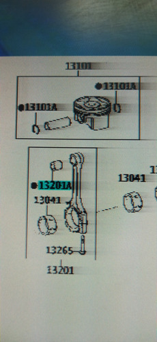 Bocina Biela Toyota C-hrmotor 3zr 90999 73151