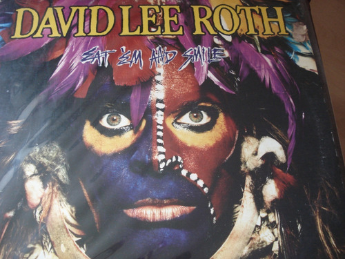 Vinilo Lp David Lee Roth Eat Em And Smile (ex Van Halen)