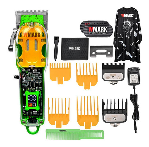 Maquina De Corta Cabelo Wmark 308 Com Capa Cabereleiro Salao