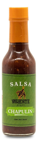 Salsa De Chapulin Gourmet Artesanal Valiente Bravo 150ml