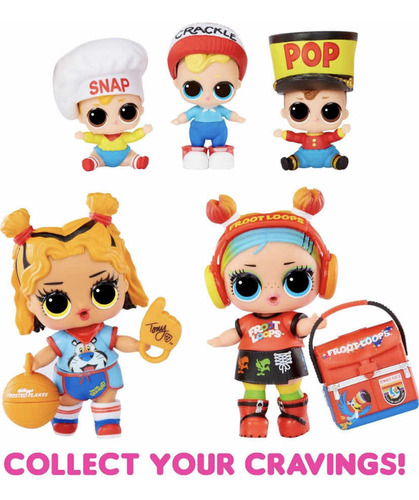 Lol Surprise Mini Bites Deluxe 5 Muñecas