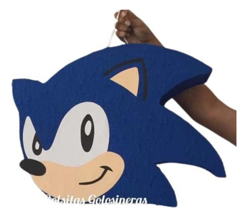 Piñata Sonic Artesanal Personalizada 