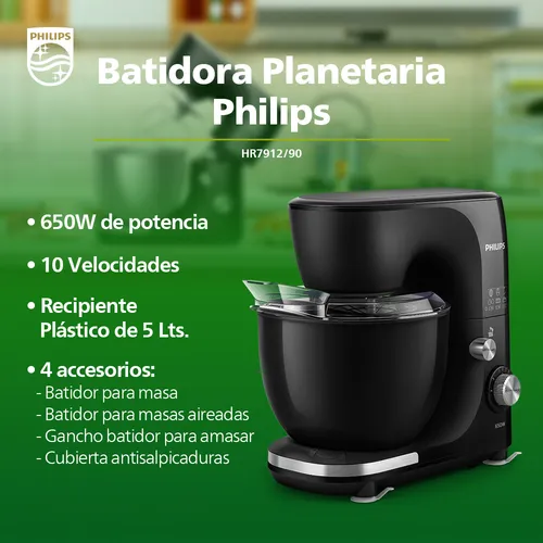 Batidora de pie philips sale