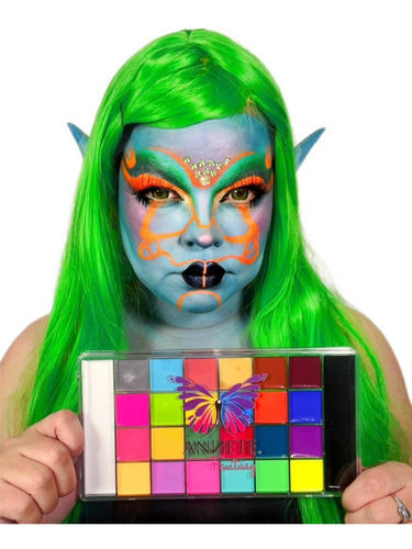 Paleta En Crema Para Body Paint 26 Colores By Annete Fantasy