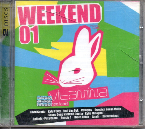 Weekend 01/ Vitamina Kylie Belinda Guetta Coldplay Paty 2cd