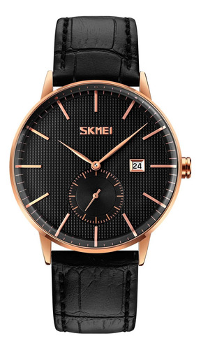 Skmei - Reloj Análogo 9273bk Para Hombre