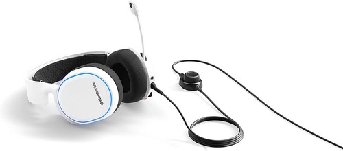 Imagen 4 de 5 de Audifonos Steelseries Arctis 5 Alambricos Rgb Blancos