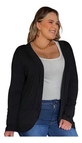Casaquinho longo feminino sales