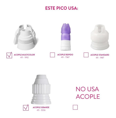 Imagen 2 de 10 de Pico Wilton Original - Nº 4b Estrella Abierta