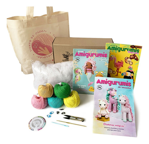 Kit De Manualidades Tejer Amigurumis Crochet Arte Terapia