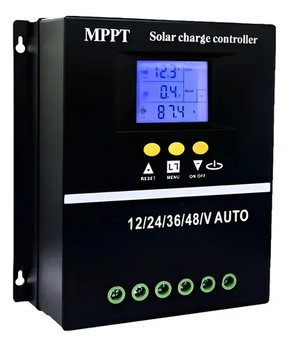 Controlador De Carga Solar 100a Regulador Mppt+pwm 12-48v