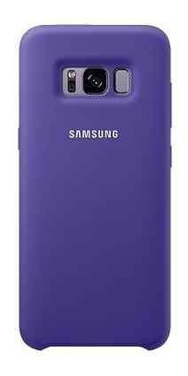 Carcasa Silicone Cover Violeta Galaxy S8+ Ef-pg955tvegww