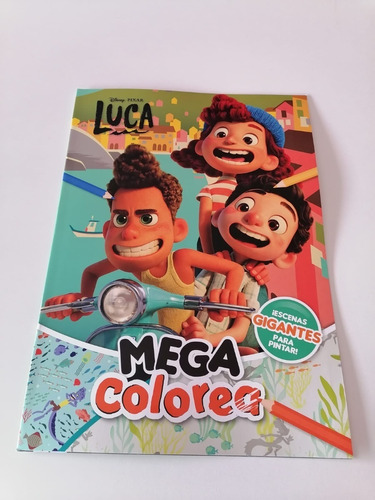  Luca -mega Colorea - Libro Para Pintar 20 Paginas 