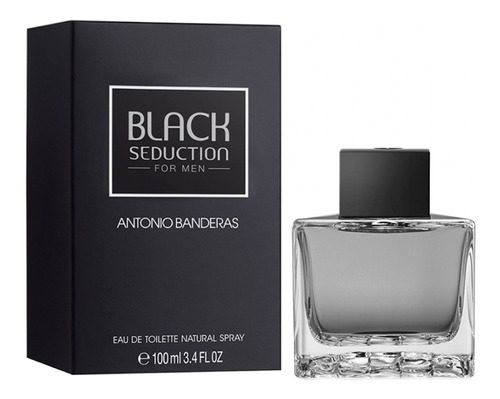 Antonio B. Seduction In Black  100 Ml Silk Perfumes Original