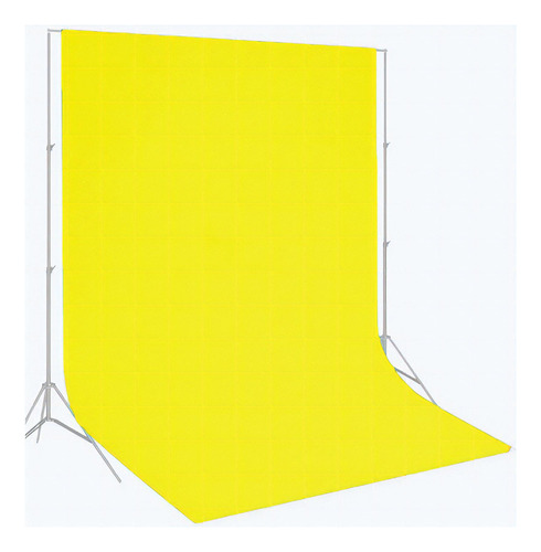 Tecido Chroma Key Fundo Infinito Estúdio 5,00 X 3,60 Metros Cor Amarelo