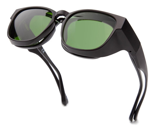 Gafas De Seguridad Liansan Con Ajuste Cómodo, Negro/verde