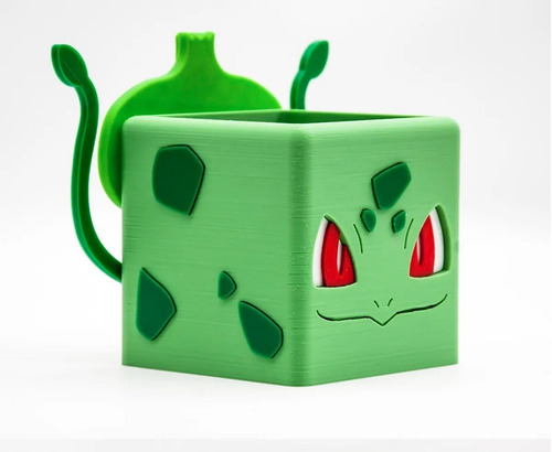 Imagen 2 de 6 de Maceta - Lapicero Pokemon Cuatro Modelos Impresion 3d