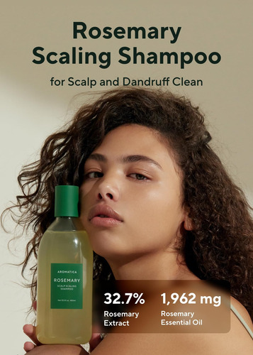 Shampoo Aromatica Scalp Com Alecrim (pacote)